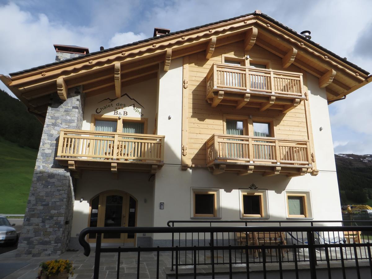 B&B Ecohotel Chalet Des Alpes Livigno Exterior photo