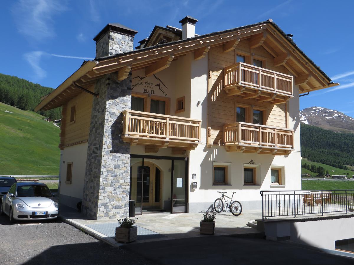 B&B Ecohotel Chalet Des Alpes Livigno Exterior photo