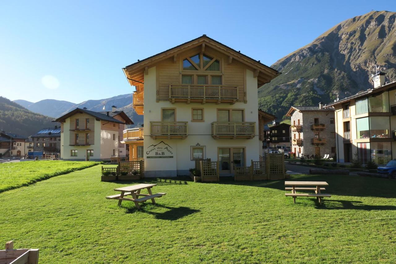 B&B Ecohotel Chalet Des Alpes Livigno Exterior photo