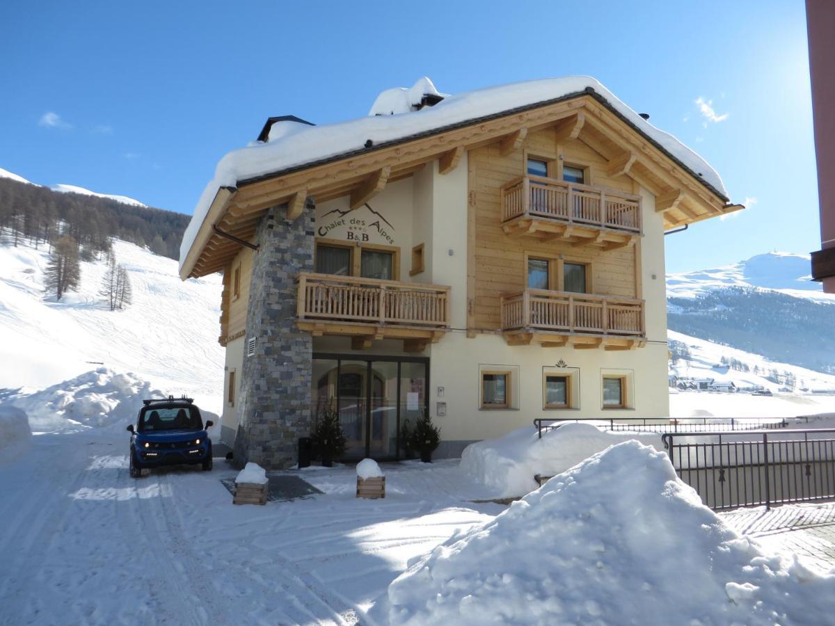 B&B Ecohotel Chalet Des Alpes Livigno Exterior photo